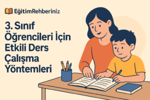 3. Sınıf Öğrencileri İçin Etkili Ders Çalışma Yöntemleri (Kesin Sonuç Veren Rehber)